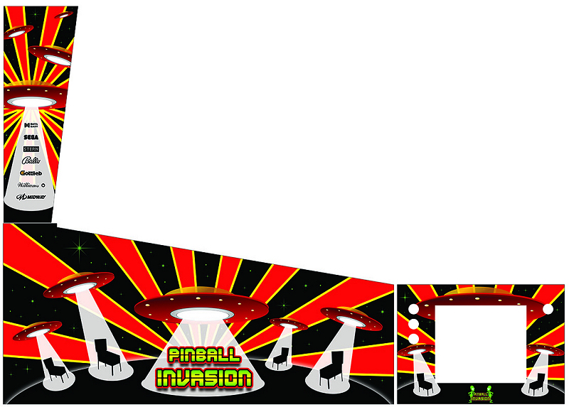 Virtual Pinball Canada Alien Invasion-Pinball Theme
