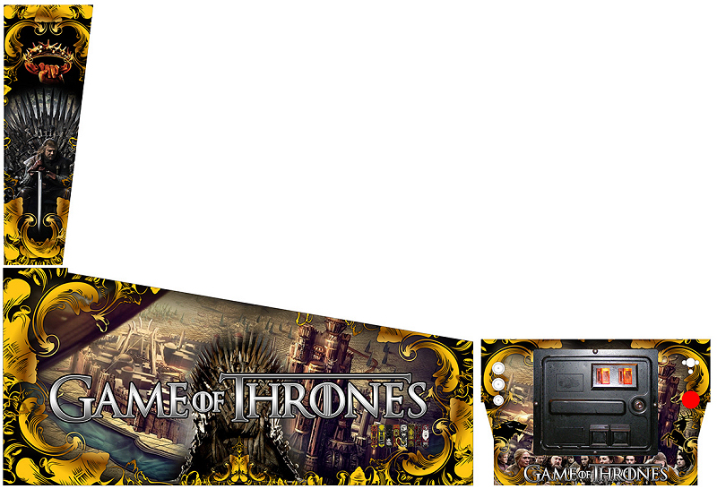 Virtual Pinball Canada Game of Thrones-Pinball Theme